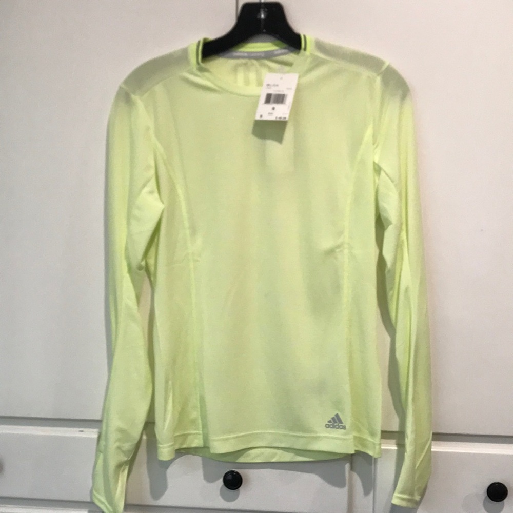 Adidas long sleeve workout shirt